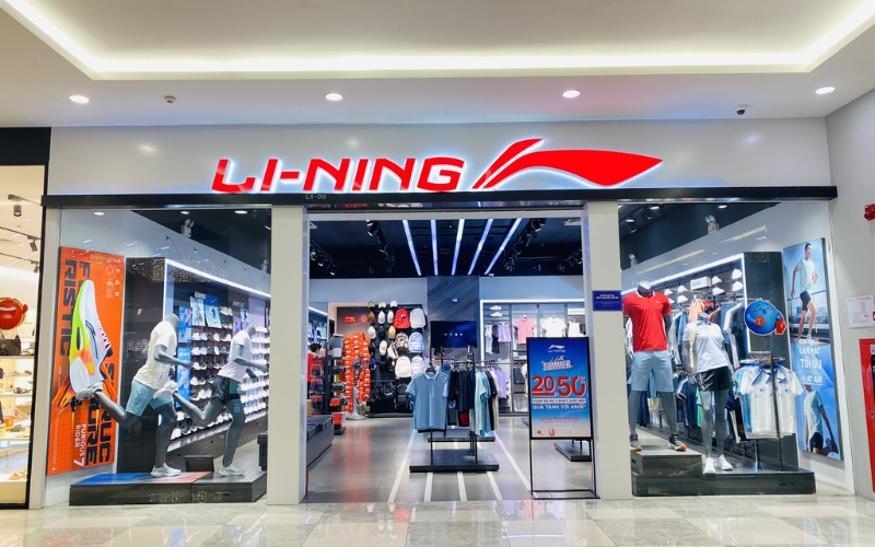 Cửa hàng quần áo thể thao LI-NING