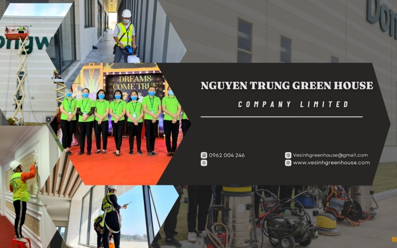 công ty vệ sinh Nguyên Trung Green House