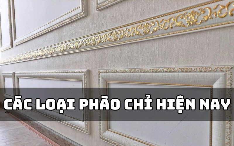 các loại phào chỉ