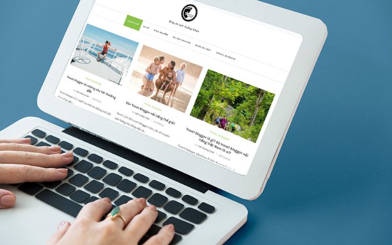 điều hướng người xem sang blog hoặc website cá nhân